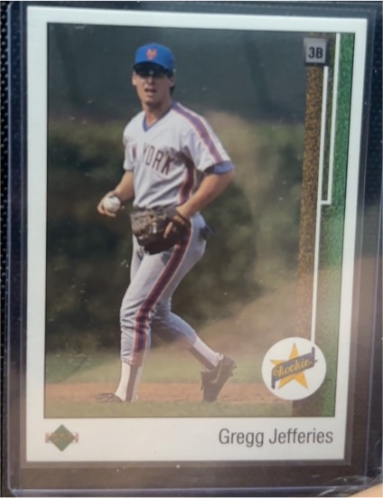 1989 Upper Deck #9 Gregg Jefferies — front