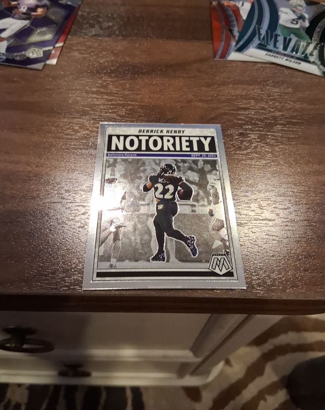 2025 Panini Mosaic #4 Derrick Henry Notoriety — front