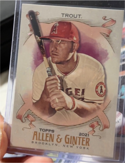 2021 Topps Allen & Ginter #32 Mike Trout — front