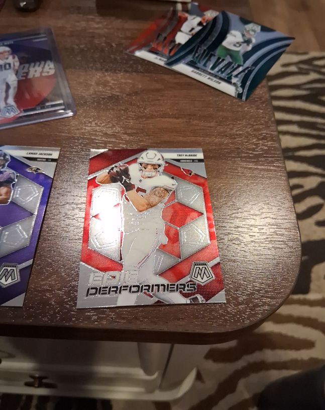 2025 Panini Mosaic Epic Performers #10 Trey McBride — front