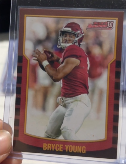 2022 Bowman University #2KB-4 Bryce Young — front