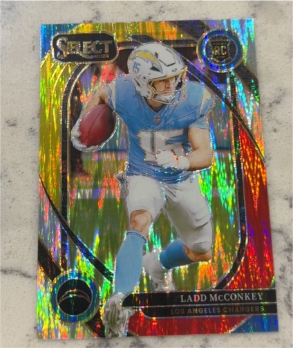 2024 Panini Select #268 Ladd McConkey — front