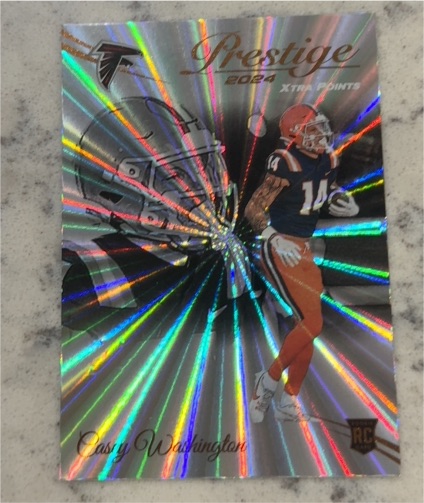 2024 Panini Prestige #301 Casey Washington Rookie — front