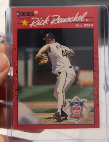 1990 Donruss #663 Rick Reuschel — front