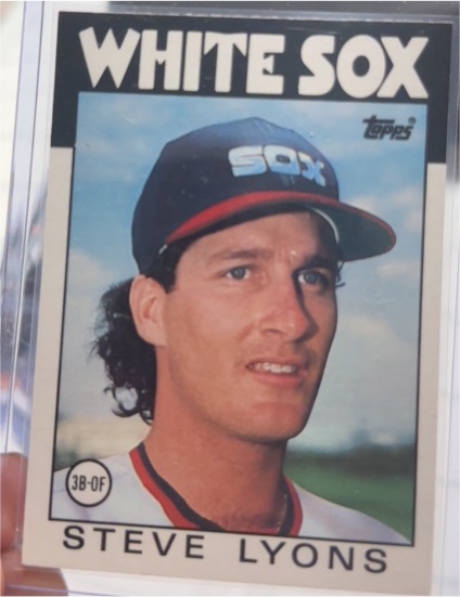 1986 Topps Traded #67T Steve Lyons — front