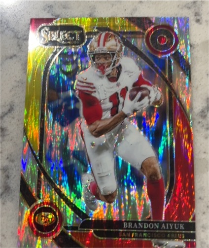 2024 Panini Select #210 Brandon Aiyuk — front