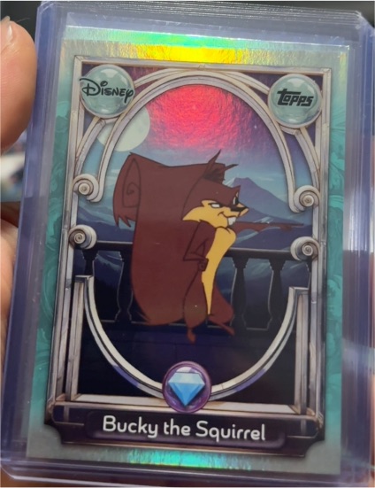 2025 Topps Disney Wonder #140 Bucky the Squirrel — front