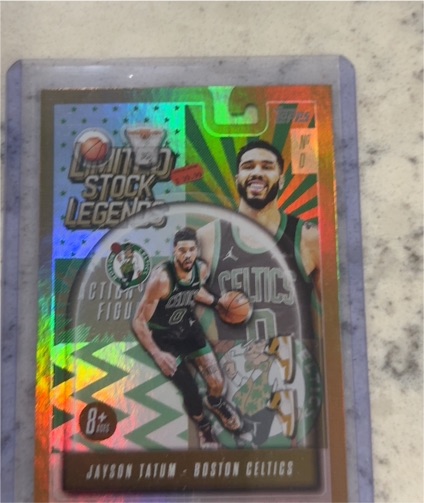 2025-26 Topps #LST-31 Jayson Tatum Limited Stock Legends — front