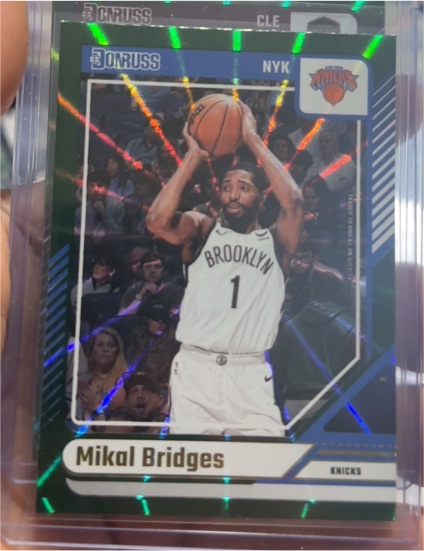 2024-25 Panini Donruss #199 Mikal Bridges — front