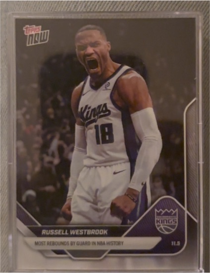 2025-26 Topps Now NBA #45 Russell Westbrook — front