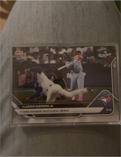 2025 Topps Now #909 Vladimir Guerrero Jr. — front