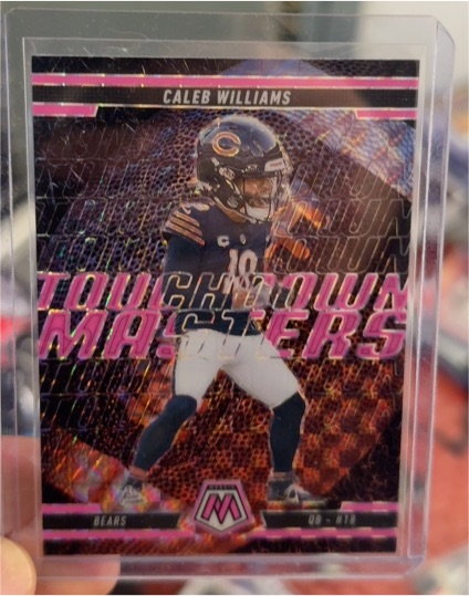 2025 Panini Mosaic #13 Caleb Williams Touchdown Masters — front