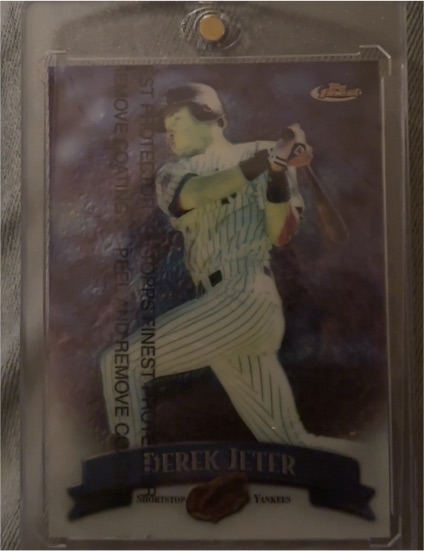 1998 Topps Finest #92 Derek Jeter — front
