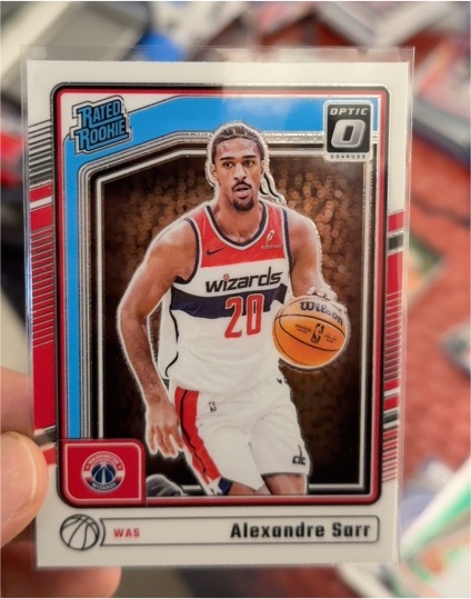2024-25 Donruss Optic #276 Alexandre Sarr — front