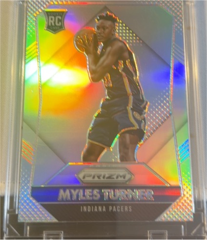 2015-16 Panini Prizm #340 Myles Turner — front