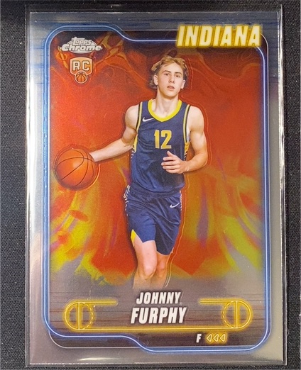 2024-25 Topps Chrome #139 Johnny Furphy — front
