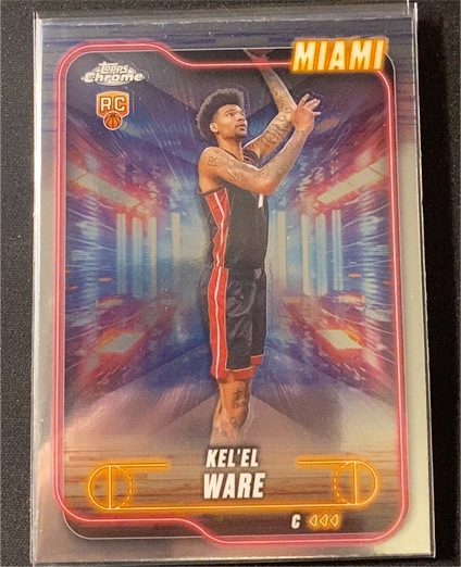 2024-25 Topps Chrome #103 Kel'el Ware — front