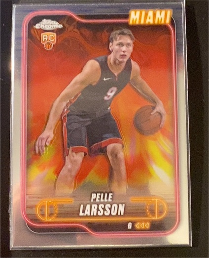 2024-25 Topps Chrome #166 Pelle Larsson — front