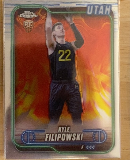 2024-25 Topps Chrome #127 Kyle Filipowski — front