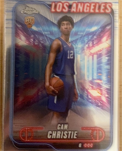 2024-25 Topps Chrome #151 Cam Christie — front
