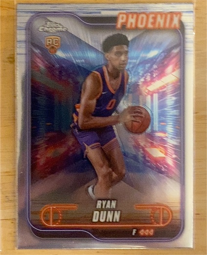 2024-25 Topps Chrome #182 Ryan Dunn — front