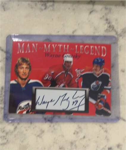 1990 Man Myth Legend Wayne Gretzky — front
