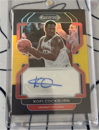 2022 Panini Prizm Draft Picks #DP-KOF Kofi Cockburn — front