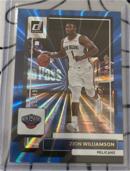 2022-23 Panini Donruss #164 Zion Williamson — front