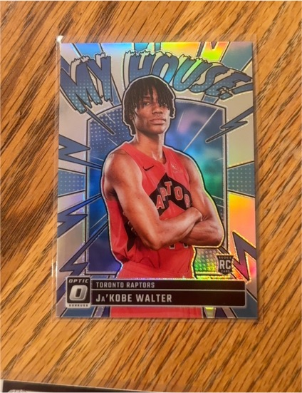 2024-25 Panini Donruss Optic #10 Ja'Kobe Walter My House — front