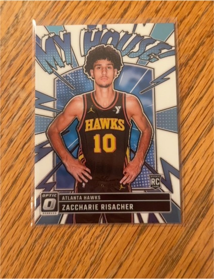 2024-25 Panini Donruss Optic #13 Zaccharie Risacher My House — front