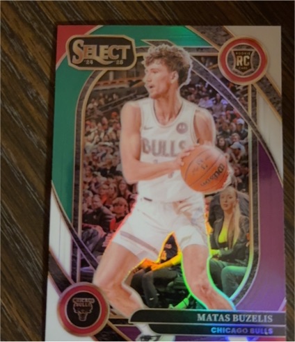 2024-25 Panini Select Courtside #277 Matas Buzelis — front