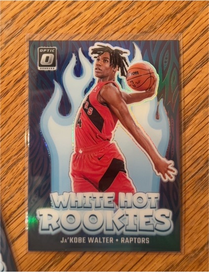 2024-25 Panini Donruss Optic #13 Ja'Kobe Walter White Hot Rookies — front