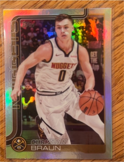 2025-26 Topps #102 Christian Braun — front
