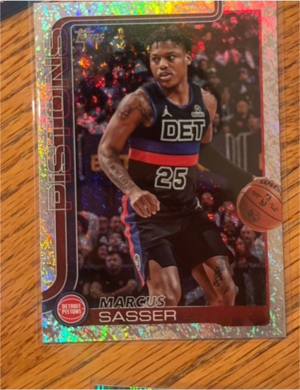 2025-26 Topps #46 Marcus Sasser — front