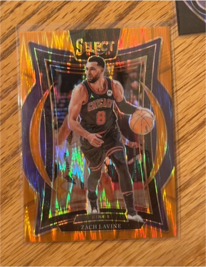 2024-25 Panini Select #10 Zach LaVine — front