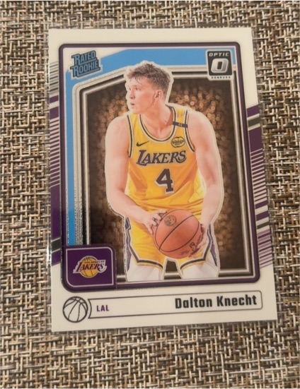 2024-25 Panini Donruss Optic #256 Dalton Knecht — front
