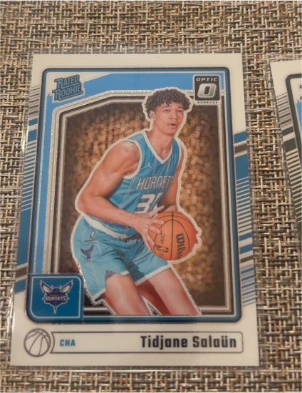 2024-25 Donruss Optic #286 Tidjane Salaün — front