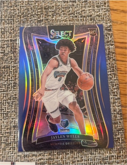 2024-25 Panini Select #371 Jaylen Wells — front