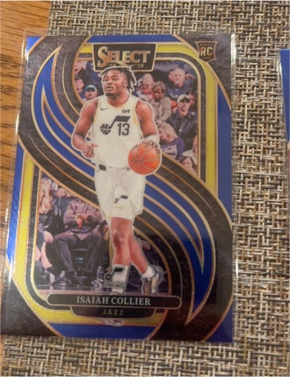 2024-25 Panini Select Premier Level #178 Isaiah Collier — front