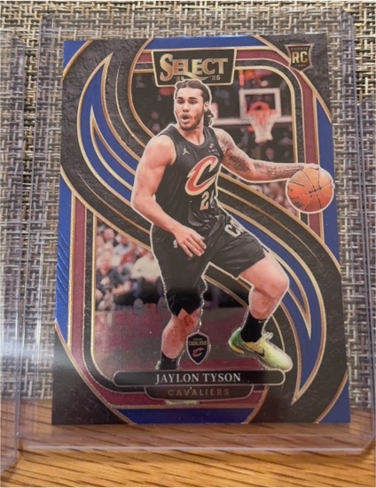 2024-25 Panini Select #182 Jaylon Tyson — front