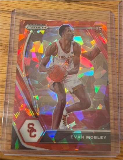 2021-22 Panini Prizm Draft Picks #2 Evan Mobley — front