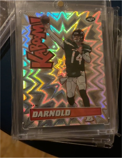 2019 Panini Absolute Kaboom! #K-SD Sam Darnold — front