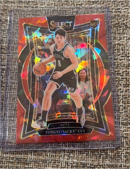 2024-25 Panini Select #94 Yongxi "Jacky" Cui — front