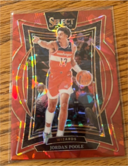 2024-25 Panini Select Concourse #17 Jordan Poole — front