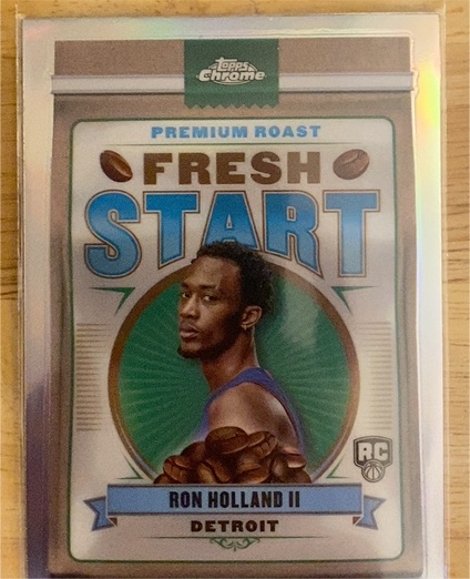 2024-25 Topps Chrome Fresh Start #FS-4 Ron Holland II — front
