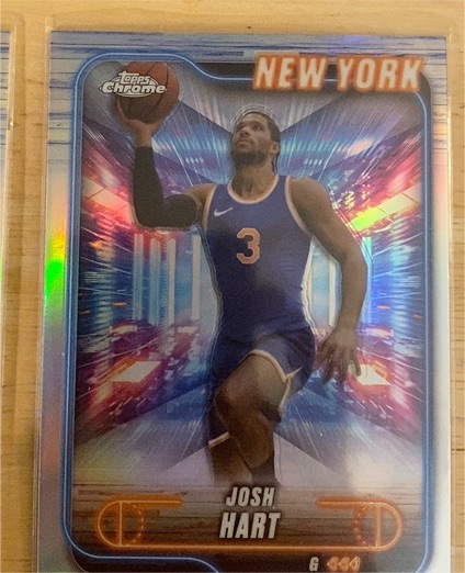 2024-25 Topps Chrome #71 Josh Hart — front