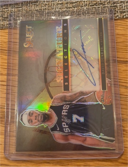 2024 Panini Select Signature Selections #SS-DDJ David Duke Jr. — front