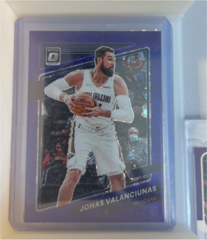 2021-22 Donruss Optic #71 Jonas Valanciunas — front