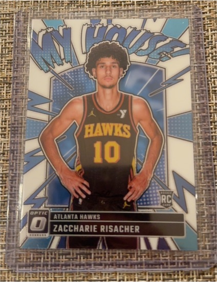 2024-25 Panini Donruss Optic #13 Zaccharie Risacher My House — front