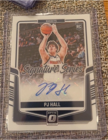 2024-25 Panini Donruss Optic Signature Series #SS-PJH PJ Hall — front